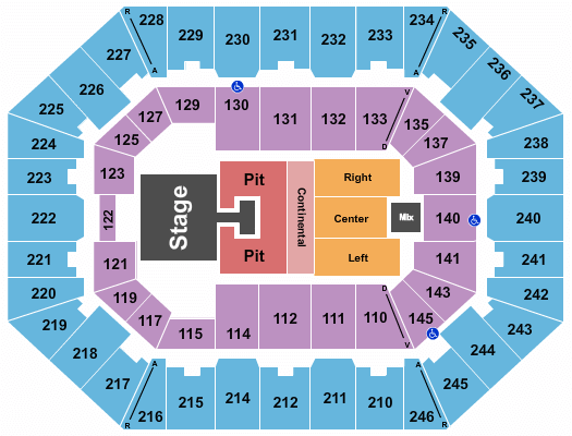 Charleston Coliseum & Convention Center Jason Aldean Seating Chart