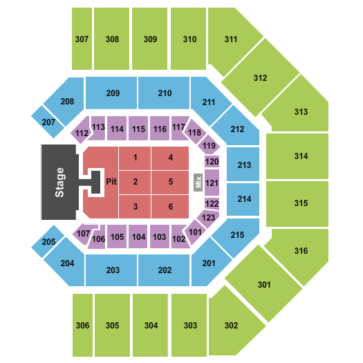 Credit One Stadium Jason Aldean Seating Chart